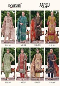 Romani aarzu vol 36  Designer dress materials in Arunachal Pradesh