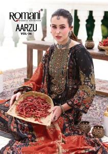 Romani aarzu vol 36  Designer dress materials in Arunachal Pradesh