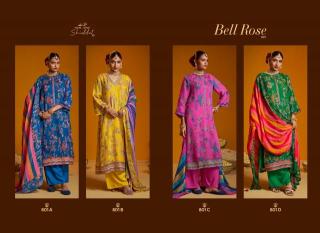 Shiddat bell rose 801 Chhattisgarh dress material manufacturers