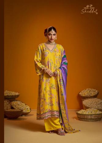 Shiddat bell rose 801 Chhattisgarh dress material manufacturers