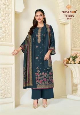Suryajyoti pushpa vol 21 Dress material wholesale price in Uttar Pradesh