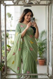 Svara butterfly  Best wholesale saree market