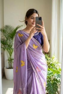 Svara butterfly  Best wholesale saree market