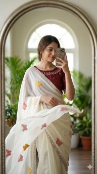 Svara butterfly  Best wholesale saree market