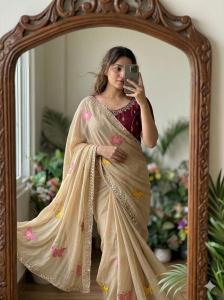 Svara butterfly  Best wholesale saree market