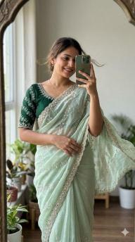 Svara embroidery Cheap sarees in Arunachal Pradesh