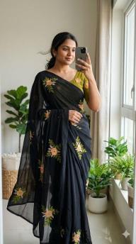 Svara multi work  Tripura saree wholesalers