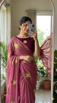 Svara multi work  Tripura saree wholesalers