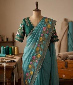 Svara vt~008  Cheap sarees for resale