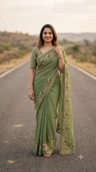 Svara vt~016  Chhattisgarh saree industry