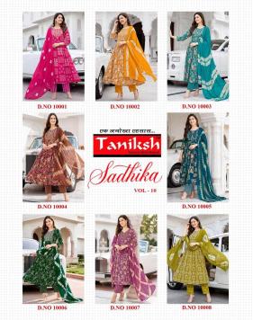 Taniksh sadhika vol 10 Wholesale kurti suppliers in Arunachal Pradesh