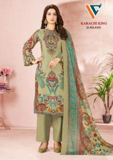 Vandana karachi king vol-41 Dress material manufacturers