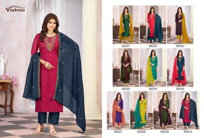 Vishnu kaseeda Ethnic dress material