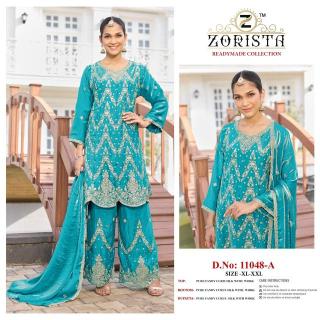 Zorista d.no 11048  Wholesale salwar kameez suppliers in Gujarat
