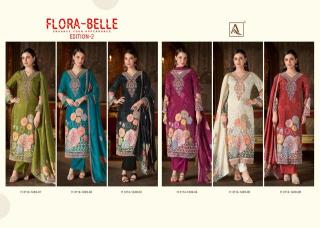 Alok suits flora belle 2 wholesale dress market in pune with price