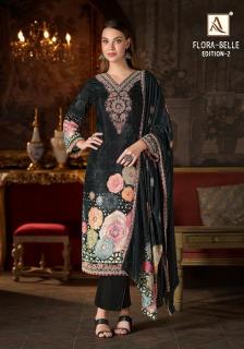 Alok suits flora belle 2 wholesale dress market in pune with price