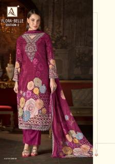 Alok suits flora belle 2 wholesale dress market in pune with price