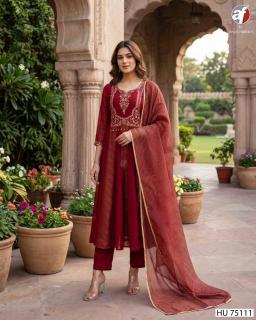 Anju fabrics HU 75111 ladies kurti wholesale market in jaipur