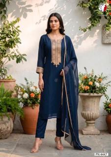 Anju fabrics PN 4447  cheapest wholesale kurti market in india