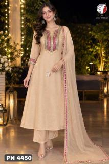 Anju fabrics PN 4450 	 best wholesale kurti market in mumbai with price