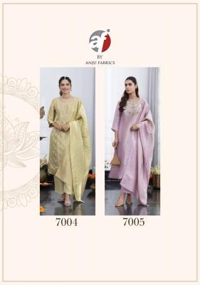 Anju fabrics silk affair vol 6 branded kurti wholesale market in tamilnadu