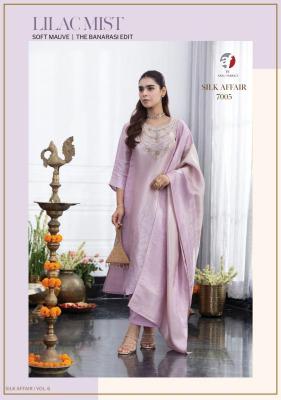 Anju fabrics silk affair vol 6 branded kurti wholesale market in tamilnadu