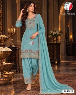Anju fabrics SL 41028 kurti wholesale market in vadodara