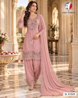 Anju fabrics SL 41029 baroda kurti wholesale market
