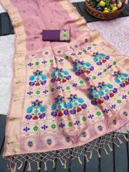 Anupama rythm paithani vol-3 	 wholesale saree market in ahmedabad near me