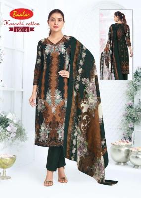 Baalar karachi vol 15 wholesale dress material market in gujarat