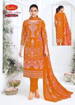 Baalar karachi vol 15 wholesale dress material market in gujarat