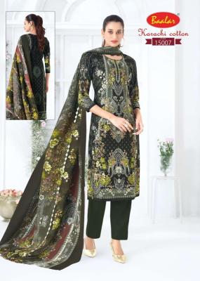 Baalar karachi vol 15 wholesale dress material market in gujarat