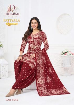  Dharmi patiyala queen vol 1 wholesale dress materials in mumbai with price