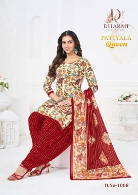  Dharmi patiyala queen vol 1 wholesale dress materials in mumbai with price