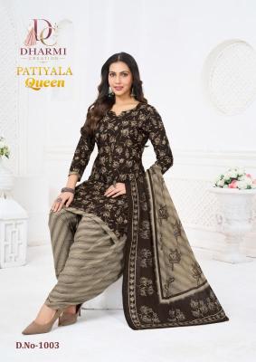  Dharmi patiyala queen vol 1 wholesale dress materials in mumbai with price