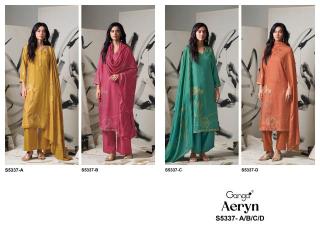 Ganga aeryn 5337 wholesale dress material in ludhiana