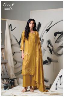 Ganga aeryn 5337 wholesale dress material in ludhiana
