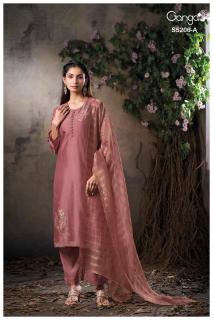 Ganga anyasa 5206 wholesale dress material market in chennai