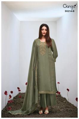 Ganga beyra 5214 wholesale dress materials in mumbai with price