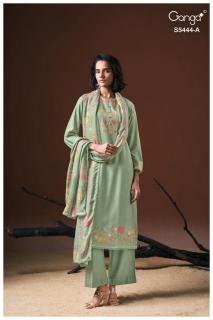 Ganga bovie 5444  wholesale  dress material market in pune with price near me