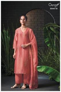 Ganga briony 5447 ladies dress material wholesale market in pune