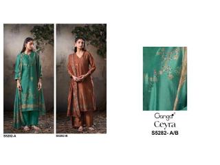 Ganga ceyra 5282 wholesale dress material market in gujarat