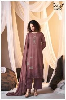 Ganga cielsa 5388 cotton dress material wholesale market in mumbai