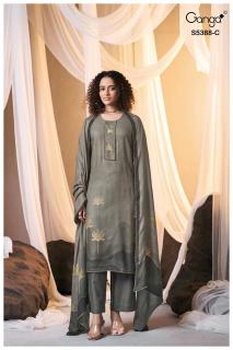 Ganga cielsa 5388 cotton dress material wholesale market in mumbai