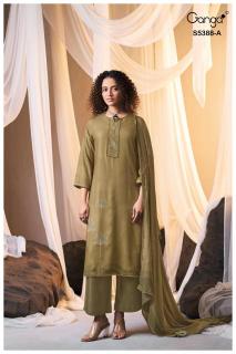 Ganga cielsa 5388 cotton dress material wholesale market in mumbai