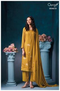 Ganga diansa 5362 dress material wholesale market in jaipur