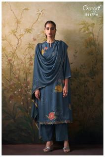 Ganga erem 5177 wholesale dress material market in mumbai with price