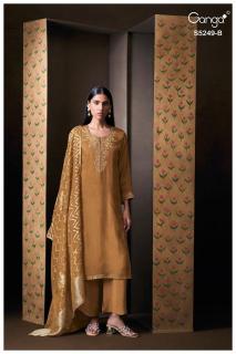 Ganga evnsa 5249 wholesale dress material market in ahmedabad with price