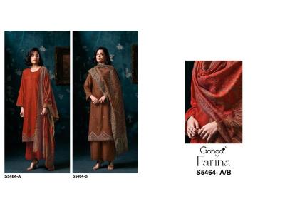 Ganga farina 5464 wholesale dress materials in mumbai with price