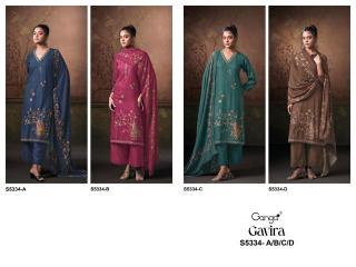 Ganga gavira 5334 jaipur wholesale dress materials
